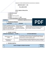 Sesiones 4° Secundaria Religión I Trimestre