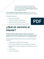 Servicio Al Cliente