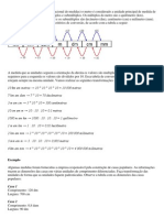 Exercícios de Medidas de Diversas 2