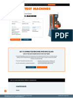 Series Compression Machine With Automatic VFD Controls and High Stiffness Frame Fhs