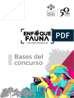 Bases Del Concurso Enfoque Fauna