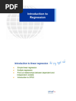 File4 Session3 Introduction To Regression