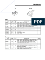 Hyundai Electrical Parts