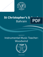 2023 - 24 Recruitment Brochure Woodwind Teacher