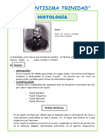 Tema Histologia Primer Año