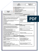 Niveau: 3AEP Unité: 4 Ecrit Semaine: 2 Fiche: 75 Séance 1