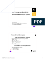 Lecture 2 - Belt Conveying - Overview of Belt Conveying Systems