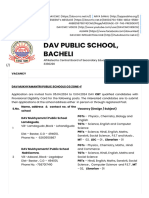 D.A.V. Public School, Bacheli