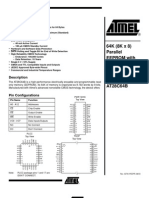 64K (8Kx8) Parallel EEPROM With Page Write and Software Data Protection AT28C64B