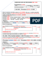 Corrige Exercices Provis Titres Clients