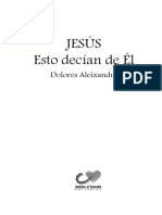 Jesus-Esto Decian de Él - Ebook