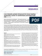 Low Intensity Pulsed Ultrasound For Bone Healing