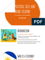 The Political Self and Being Filipino