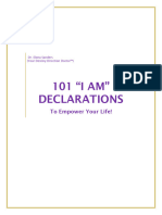 101 I Am Declaratons