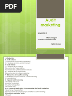 Audit Marketing Cours Complet