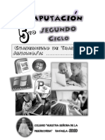 Cuadernillo de Computacion 5to Grado 2020