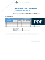 2018 - Formulario Rendicion de Cuentas