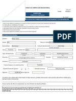 Formulario Conozca Su Empleado