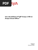 Manual de Usuario Telefonos Avaya J159