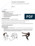 Semiología de Fosas Nasales y Senos Paranasales