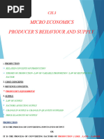 Ch. 3 Presentation 1 - Prducer's Behaviour & Supply-N