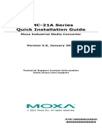 Moxa Imc 21a Series Qig v5.0