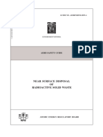 Near Surface Disposal of Radioactive Solid Waste