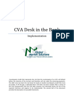 Implementation of A CVA Desk in The Bank