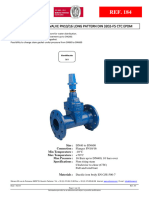 Technical Datasheet Resilient Seat Gate Valve f5 CTC Epdm Flanged pn10-16