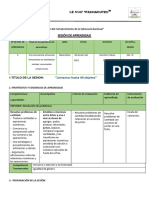 SESION DE APRENDIZAJE 5147 06 de Abril Matematica