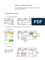 Fiche - Acompte Sur Presta de Service