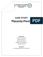 Case Study On Placenta Previa