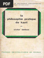 La Philosophie Pratique de Kant (Victor Delbos)