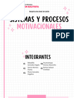 Sistemas y Procesos Motivacionales