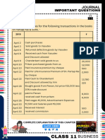 Journal Worksheet