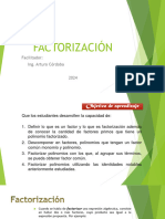 FACTORIZACIÓN