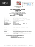 San Martin Corte Superior de Justicia: Cargo de Presentación Electrónica de Documento (Mesa de Partes Electrónica) 2786