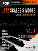 Jazz Scales and Modes Volume 1