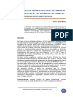 Controle Médico de Saúde Ocupacional em Tempos de Esocial: Consolidação Das Exigências Das Diversas Normas Regulamentadoras