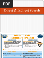 Direct Indirect Speech