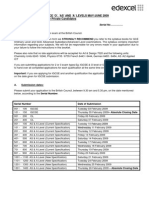 Srilanka Exams Edexcel Information Sheet