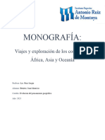 Viajes y Exploración de Los Continentes África, Asia y Oceanía