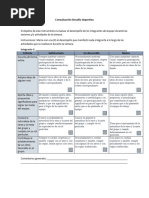 Coevaluación - Desafío Deportivo