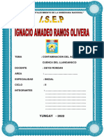 Contaminacion Del Agua de La Cuenca Del Llanganuco