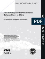 Fiscal Policy and Gov Balance Sheet China