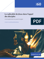 Radicalité de Jésus Dans L'appel de Disciple