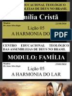 Lição 05 - A Harmonia Do Lar