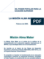 Mision Alma Mater