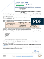 Public Notice For NEET (UG) 2024