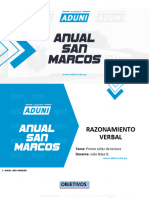 Anual San Marcos - Semana 4 - RV